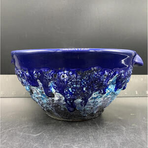 Vintage 60s-70s MAREI KERAMIK Capri Bowl West German Pottery Fat Lava Period